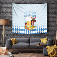 Germany Oktoberfest Tapestry Dachshund Beer and Bavarian Pretzel