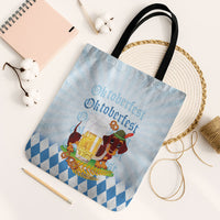 Germany Oktoberfest Tote Bag Dachshund Beer and Bavarian Pretzel