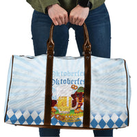 Germany Oktoberfest Travel Bag Dachshund Beer and Bavarian Pretzel
