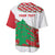 Personalised Lebanon Independence Day Baseball Jersey Lebanese Map With Cedrus - Wonder Print Shop