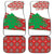 Personalised Lebanon Independence Day Car Mats Lebanese Map With Cedrus - Wonder Print Shop