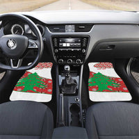 Personalised Lebanon Independence Day Car Mats Lebanese Map With Cedrus - Wonder Print Shop