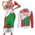 Personalised Lebanon Independence Day Couples Matching Short Sleeve Bodycon Dress and Long Sleeve Button Shirt Lebanese Map With Cedrus - Wonder Print Shop