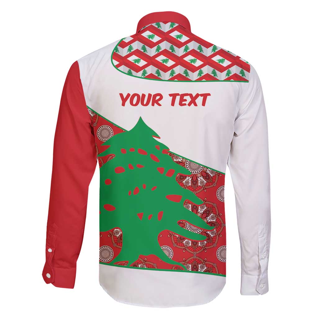 Personalised Lebanon Independence Day Family Matching Short Sleeve Bodycon Dress and Hawaiian Shirt Lebanese Map With Cedrus - Wonder Print Shop