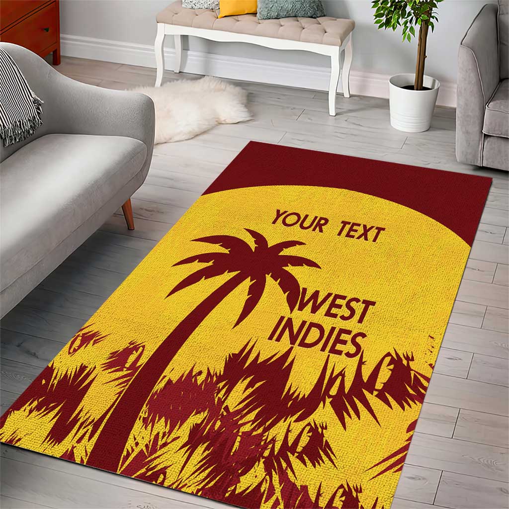 Custom West Indies Cricket Area Rug Windies Newest Version - Wonder Print Shop