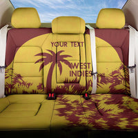 Custom West Indies Cricket Back Car Seat Cover Windies Newest Version - Wonder Print Shop