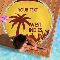 Custom West Indies Cricket Beach Blanket Windies Newest Version - Wonder Print Shop