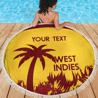 Custom West Indies Cricket Beach Blanket Windies Newest Version - Wonder Print Shop