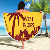 Custom West Indies Cricket Beach Blanket Windies Newest Version - Wonder Print Shop