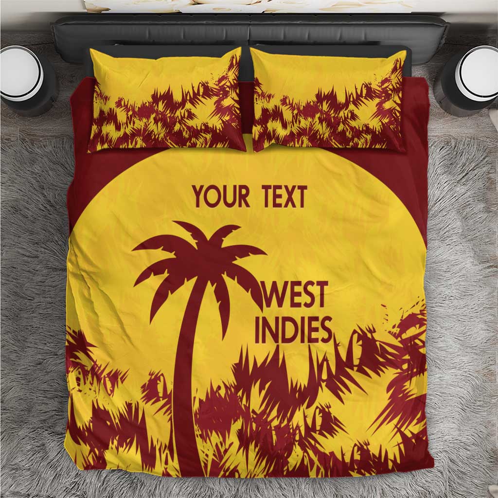 Custom West Indies Cricket Bedding Set Windies Newest Version - Wonder Print Shop