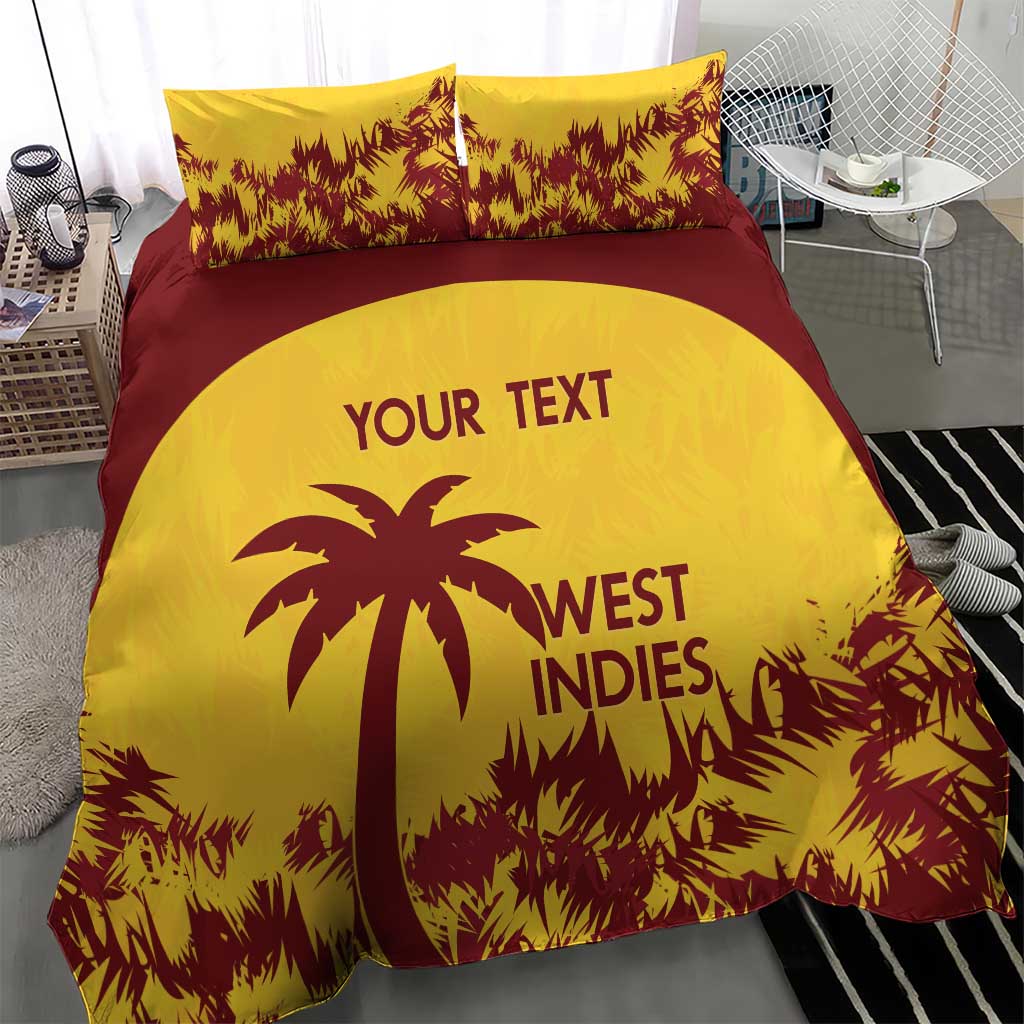 Custom West Indies Cricket Bedding Set Windies Newest Version - Wonder Print Shop