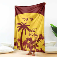 Custom West Indies Cricket Blanket Windies Newest Version