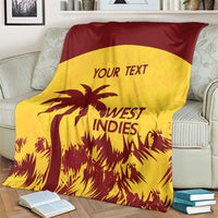 Custom West Indies Cricket Blanket Windies Newest Version