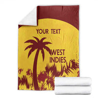 Custom West Indies Cricket Blanket Windies Newest Version