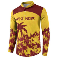 Custom West Indies Cricket Button Sweatshirt Windies Newest Version - Wonder Print Shop