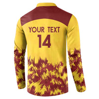 Custom West Indies Cricket Button Sweatshirt Windies Newest Version - Wonder Print Shop