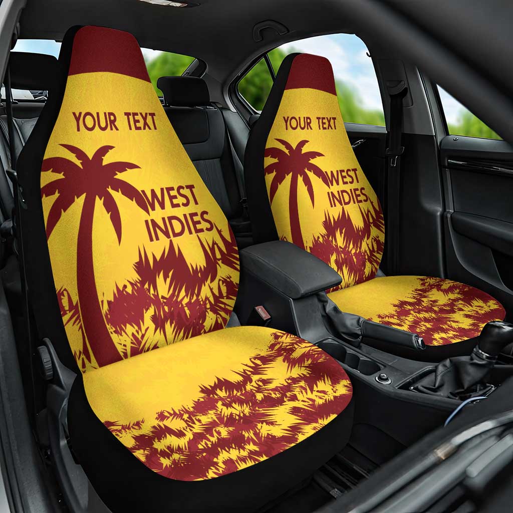 Custom West Indies Cricket Car Seat Cover Windies Newest Version - Wonder Print Shop