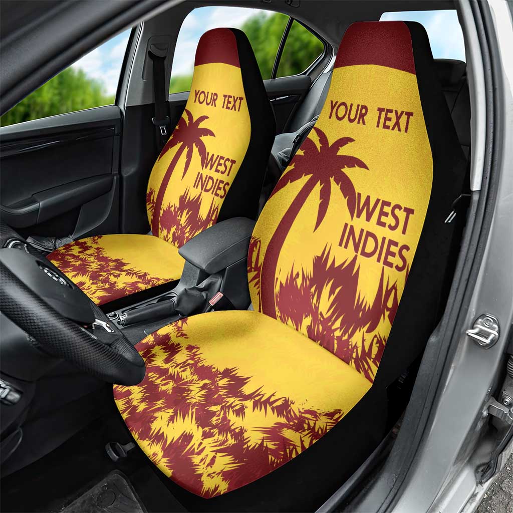 Custom West Indies Cricket Car Seat Cover Windies Newest Version - Wonder Print Shop