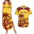 Custom West Indies Cricket Couples Matching Summer Maxi Dress and Hawaiian Shirt Windies Newest Version - Wonder Print Shop