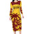 Custom West Indies Cricket Family Matching Long Sleeve Bodycon Dress and Hawaiian Shirt Windies Newest Version - Wonder Print Shop