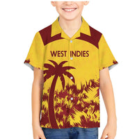 Custom West Indies Cricket Family Matching Mermaid Dress and Hawaiian Shirt Windies Newest Version - Wonder Print Shop