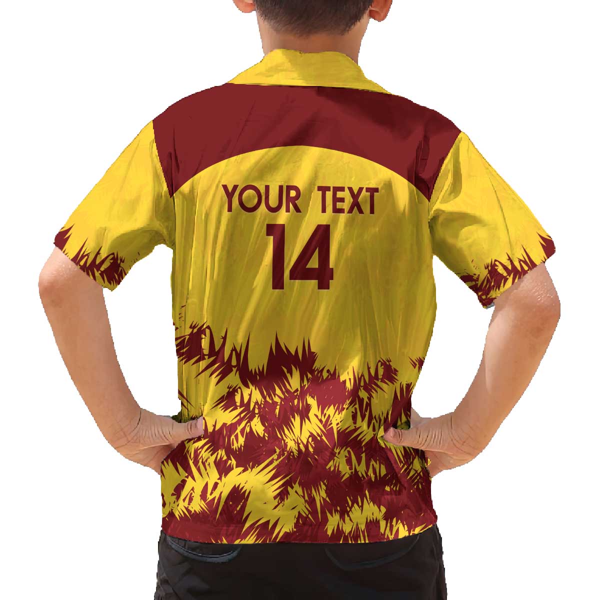 Custom West Indies Cricket Family Matching Off The Shoulder Long Sleeve Dress and Hawaiian Shirt Windies Newest Version - Wonder Print Shop