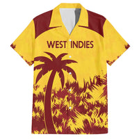 Custom West Indies Cricket Family Matching Off The Shoulder Long Sleeve Dress and Hawaiian Shirt Windies Newest Version - Wonder Print Shop