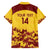 Custom West Indies Cricket Family Matching Off The Shoulder Long Sleeve Dress and Hawaiian Shirt Windies Newest Version - Wonder Print Shop