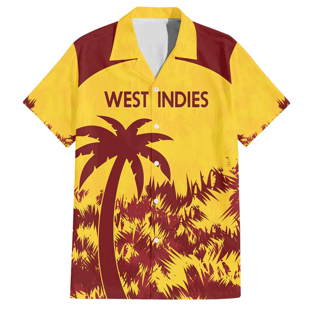 Custom West Indies Cricket Family Matching Off Shoulder Maxi Dress and Hawaiian Shirt Windies Newest Version - Wonder Print Shop