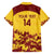 Custom West Indies Cricket Family Matching Off Shoulder Short Dress and Hawaiian Shirt Windies Newest Version - Wonder Print Shop