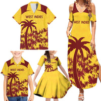 Custom West Indies Cricket Family Matching Summer Maxi Dress and Hawaiian Shirt Windies Newest Version - Wonder Print Shop