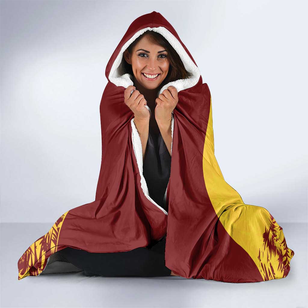 Custom West Indies Cricket Hooded Blanket Windies Newest Version