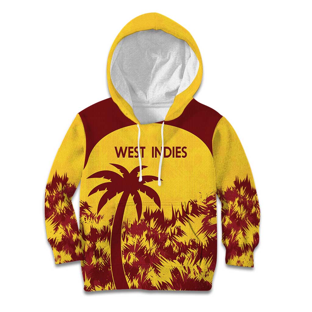 Custom West Indies Cricket Kid Hoodie Windies Newest Version - Wonder Print Shop