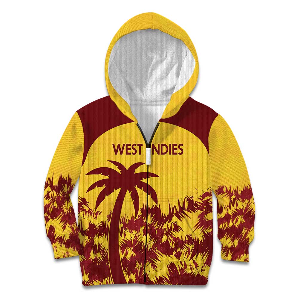 Custom West Indies Cricket Kid Hoodie Windies Newest Version - Wonder Print Shop