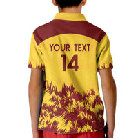 Custom West Indies Cricket Kid Polo Shirt Windies Newest Version - Wonder Print Shop