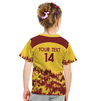 Custom West Indies Cricket Kid T Shirt Windies Newest Version - Wonder Print Shop