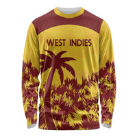 Custom West Indies Cricket Long Sleeve Shirt Windies Newest Version - Wonder Print Shop