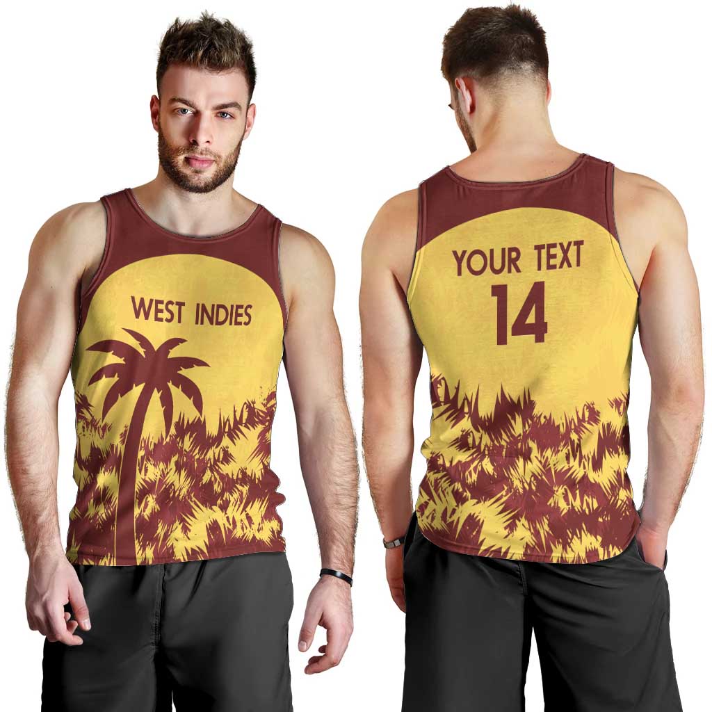 Custom West Indies Cricket Men Tank Top Windies Newest Version - Wonder Print Shop