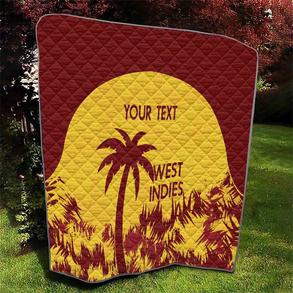 Custom West Indies Cricket Quilt Windies Newest Version - Wonder Print Shop