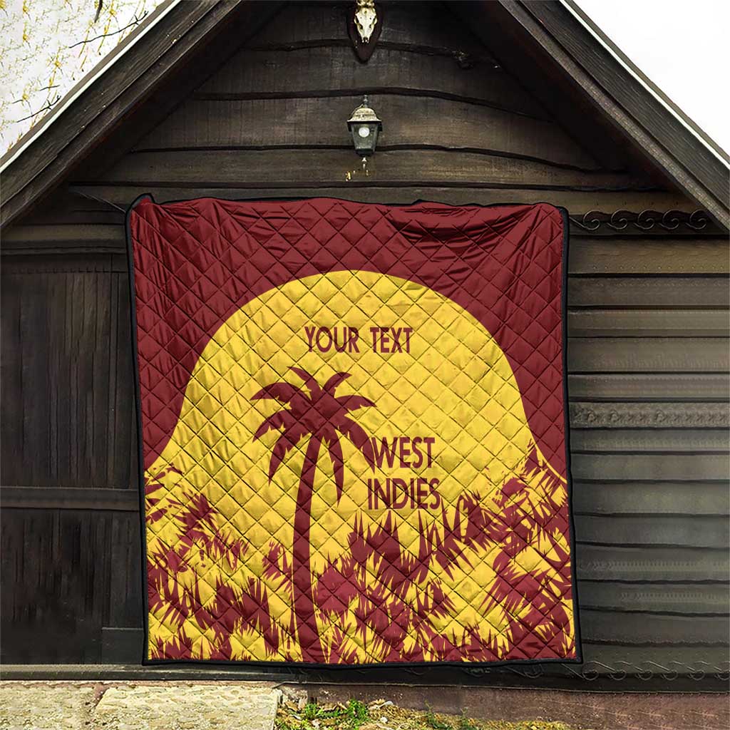 Custom West Indies Cricket Quilt Windies Newest Version - Wonder Print Shop