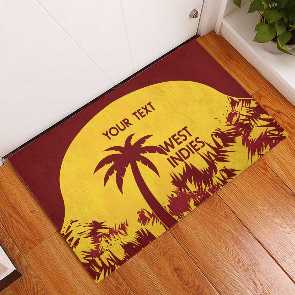 Custom West Indies Cricket Rubber Doormat Windies Newest Version - Wonder Print Shop