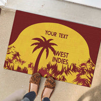 Custom West Indies Cricket Rubber Doormat Windies Newest Version - Wonder Print Shop