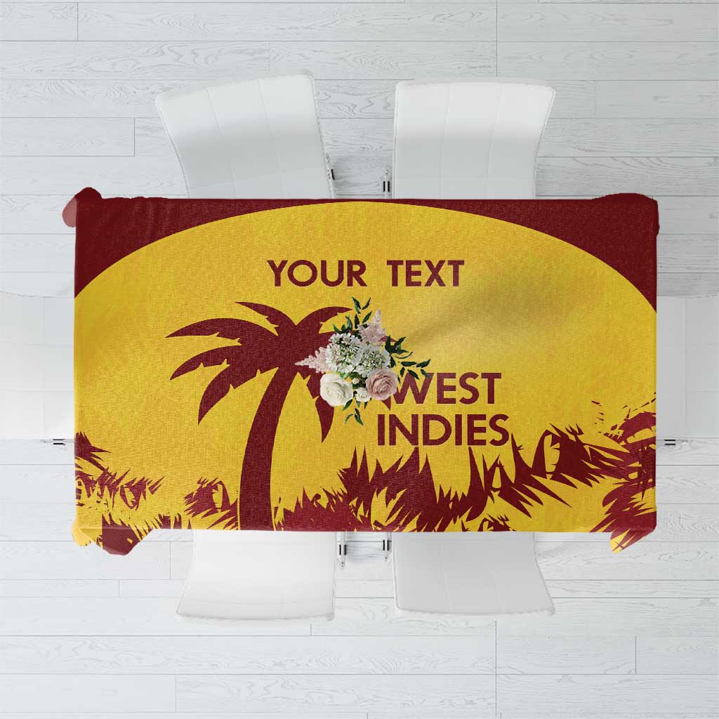 Custom West Indies Cricket Tablecloth Windies Newest Version - Wonder Print Shop