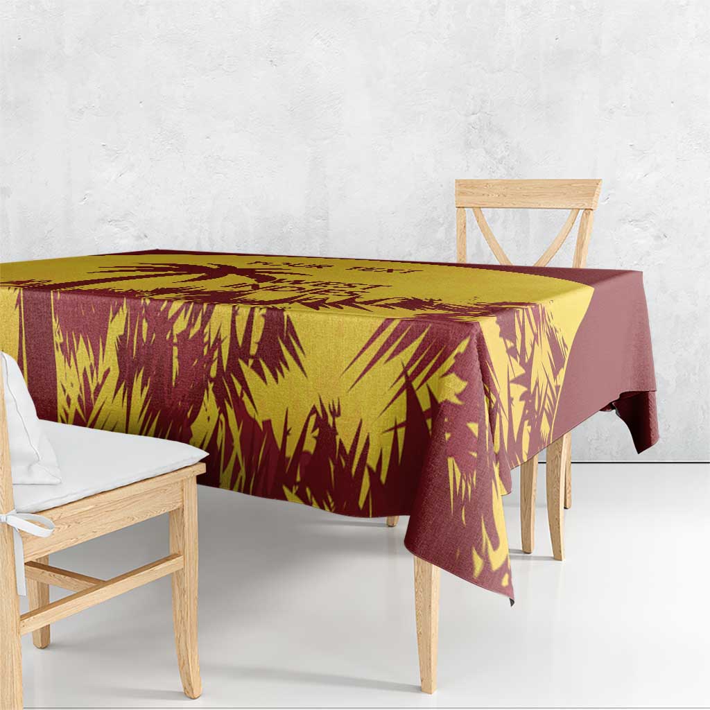 Custom West Indies Cricket Tablecloth Windies Newest Version - Wonder Print Shop