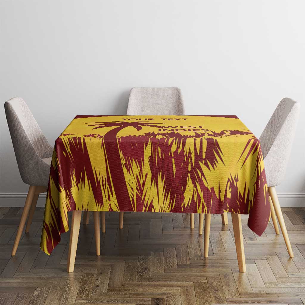 Custom West Indies Cricket Tablecloth Windies Newest Version - Wonder Print Shop