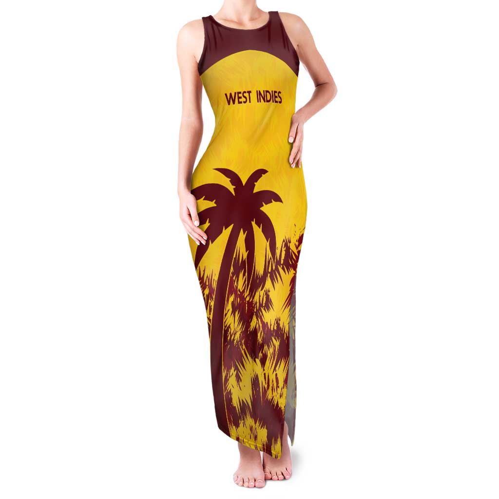 Custom West Indies Cricket Tank Maxi Dress Windies Newest Version - Wonder Print Shop