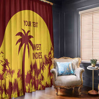 Custom West Indies Cricket Window Curtain Windies Newest Version - Wonder Print Shop