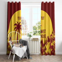 Custom West Indies Cricket Window Curtain Windies Newest Version - Wonder Print Shop
