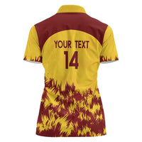 Custom West Indies Cricket Women Polo Shirt Windies Newest Version - Wonder Print Shop