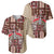 Samoa Tapau Baseball Jersey Samoan Siapo Pattern - Wonder Print Shop